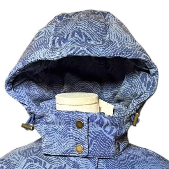 Ahluwalia x
Ganni NWT Printed
Denim  Funnel Neck
Puffer Jacket in Sz XS - Picture 6 of 12